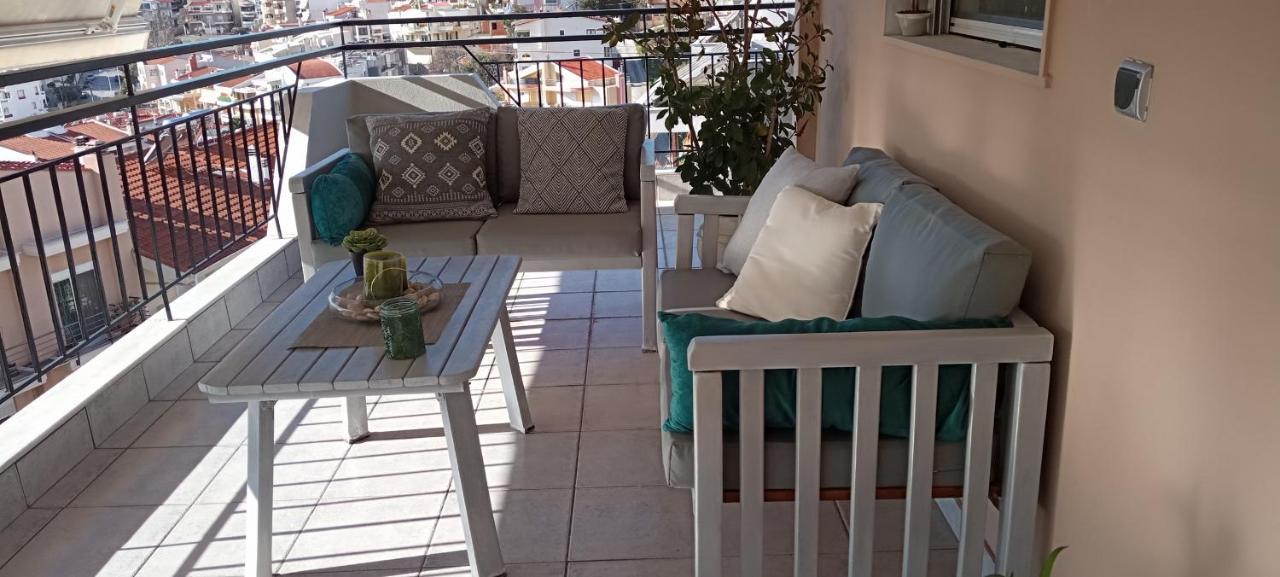 Sea Aura Apartment Kavala Bagian luar foto