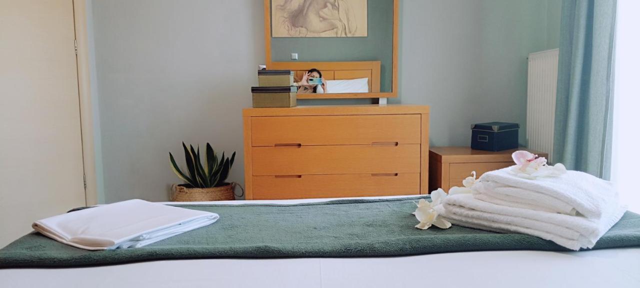 Sea Aura Apartment Kavala Bagian luar foto