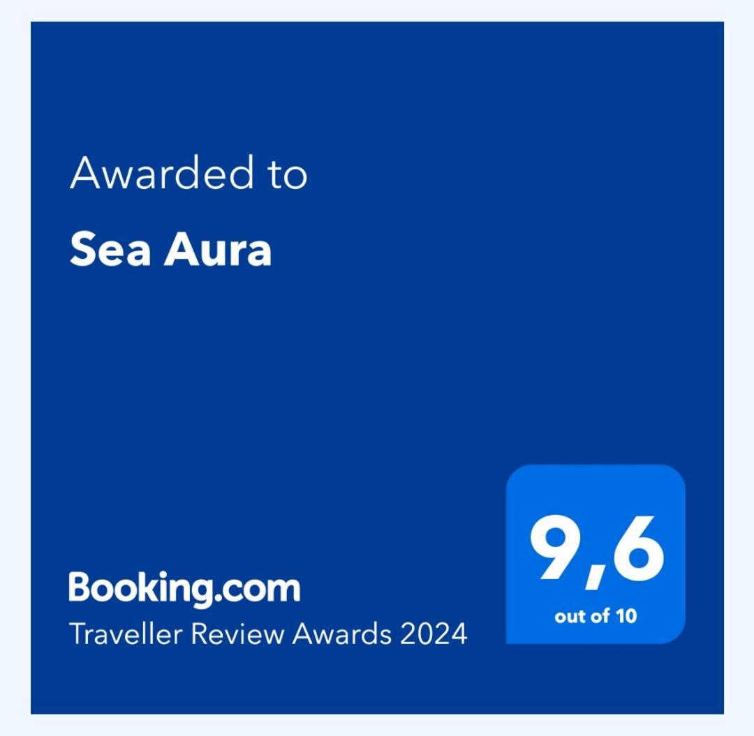 Sea Aura Apartment Kavala Bagian luar foto