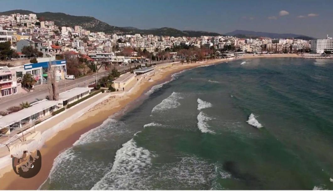 Sea Aura Apartment Kavala Bagian luar foto